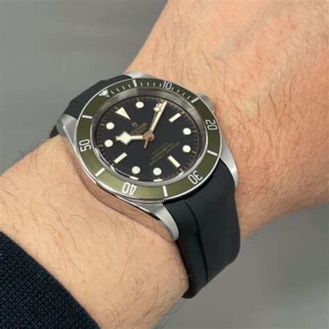 cinturino orologio tudor gomma|Tudor Black Bay GMT 58 Gmt Full set like new .